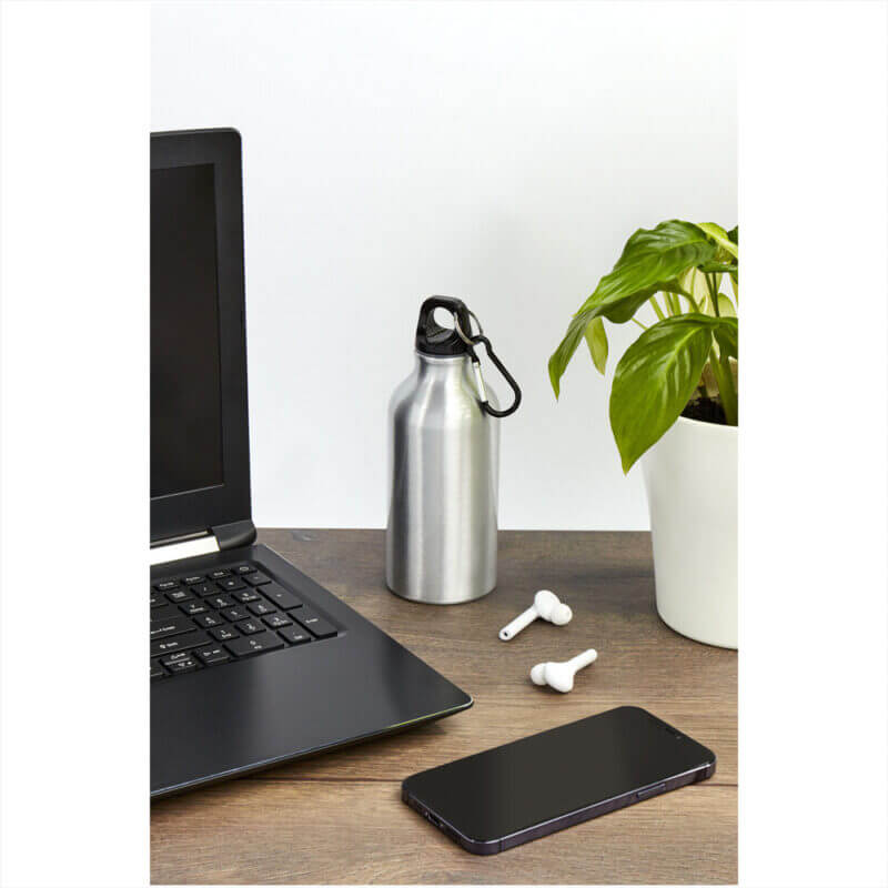 Oregon 400ml Sport Bottle with Carabiner in Use