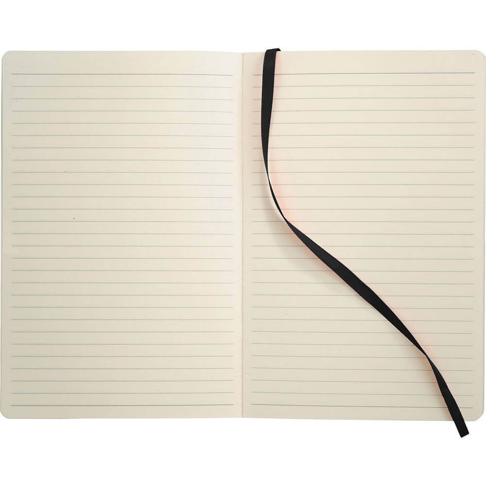 Pedova Soft Bound JournalBook - Black open