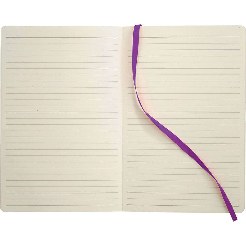 Pedova Soft Bound JournalBook - Purple open2